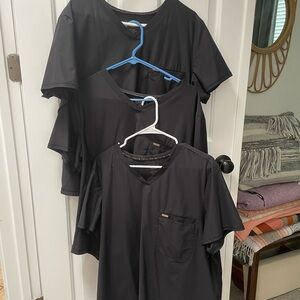 Cherokee FORM Women’s Scrub Top set of 3 Sz XL